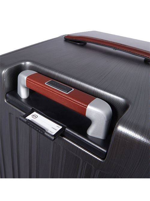 trunk PIQUADRO | BV5213PQLMNERO CUOIO